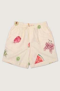 Perte D'ego Men's XXL "Le Fruit" Print Lounge Shorts